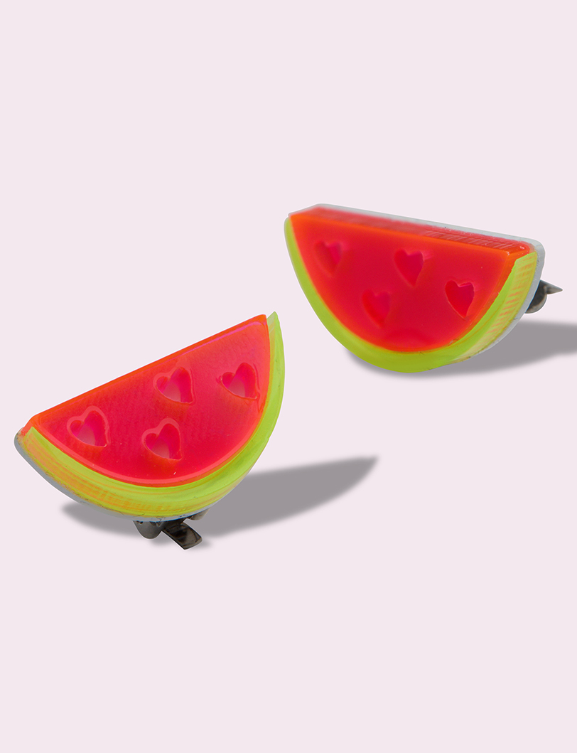 Watermelon Clip-on Earrings